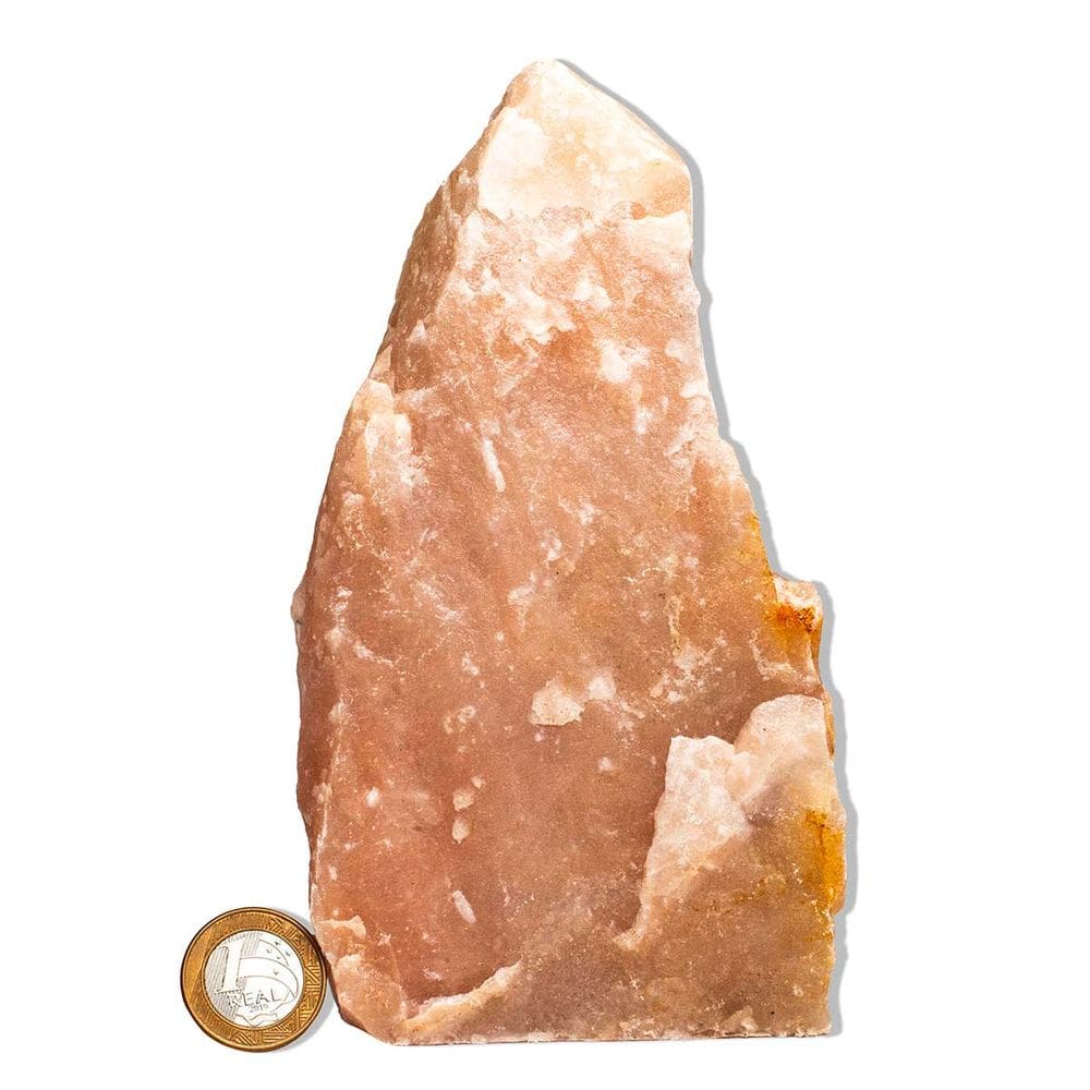 01 Quartzo Goiaba Pé Serrado 10 a 20cm 700 a 900g Tipo B
