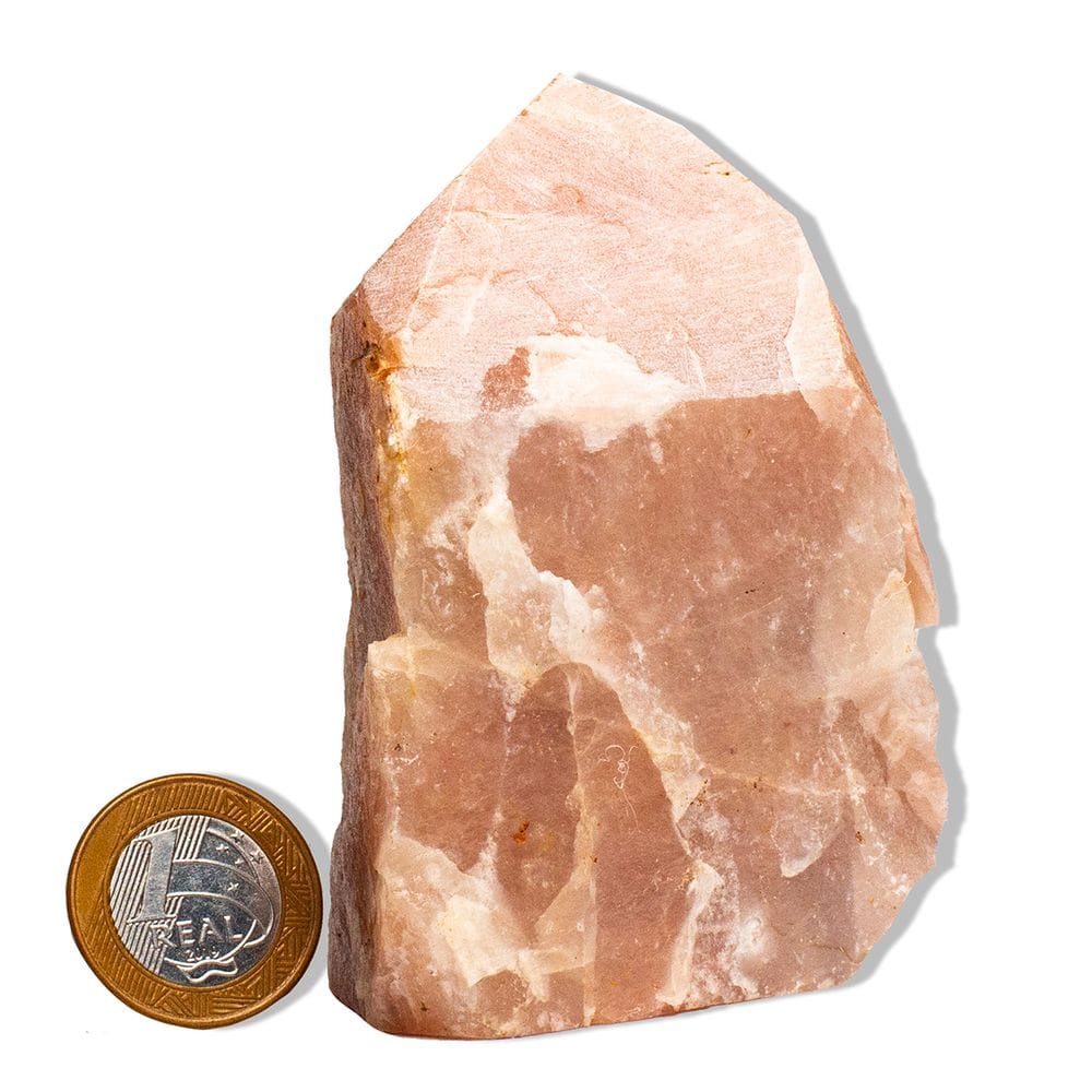 01 Quartzo Goiaba Pé e Bico 8 a 12cm 400 a 500g Tipo B