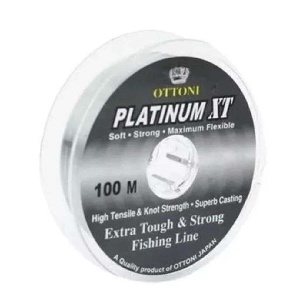 Linha Pesca Monofilamento Platinum 0,25Mm Suporta 9Kg