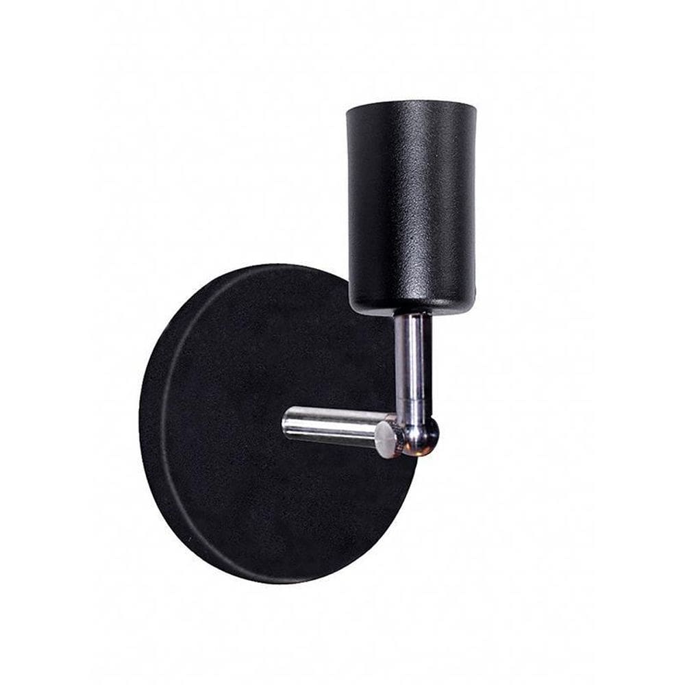 Arandela Pointer 1Xe27 Preto Fosco