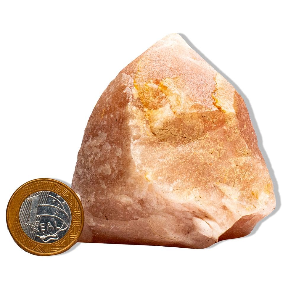 01 Quartzo Goiaba Pé e Bico 7 a 12cm 300 a 400g Tipo B