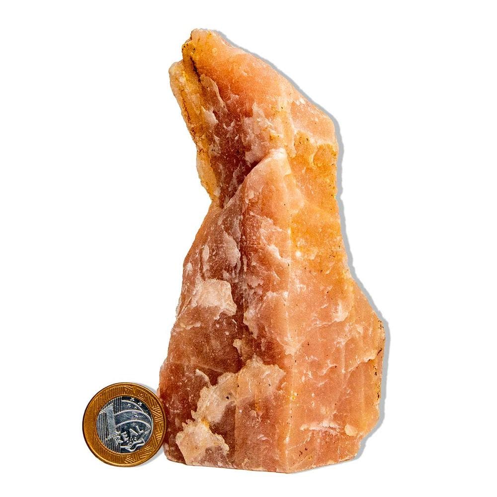 01 Quartzo Goiaba Pé Serrado 7 a 12cm 300 a 400g Tipo B