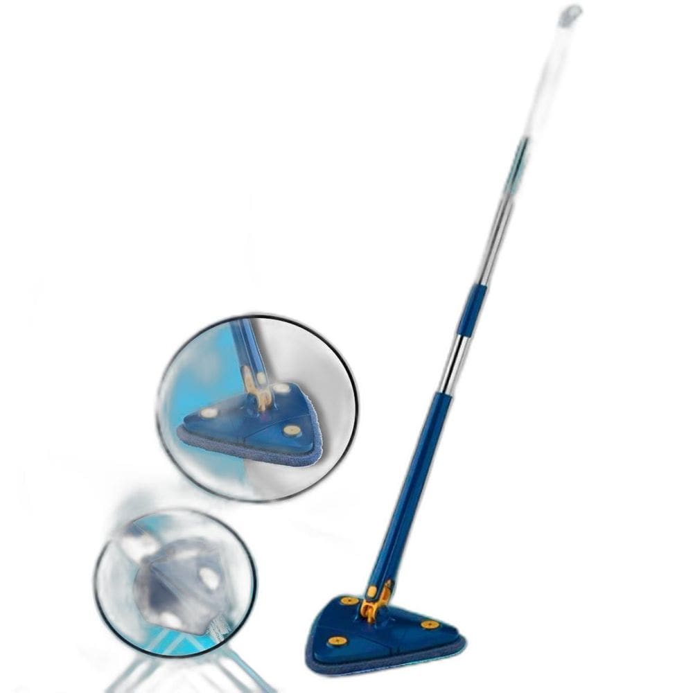 Mop Triângulo Com Fibra Microfibra Para Limpeza Profunda
