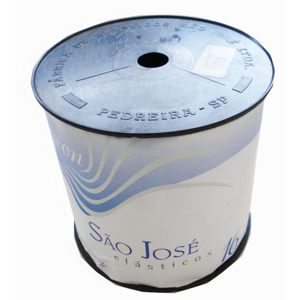 Elastico Sao Jose Branco N.16 Rolo 100 Mts