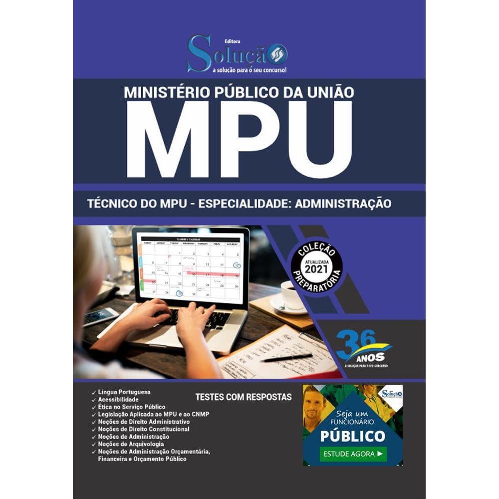 Apostila Mpu - Técnico Do Mpu - Especialidade: Administração