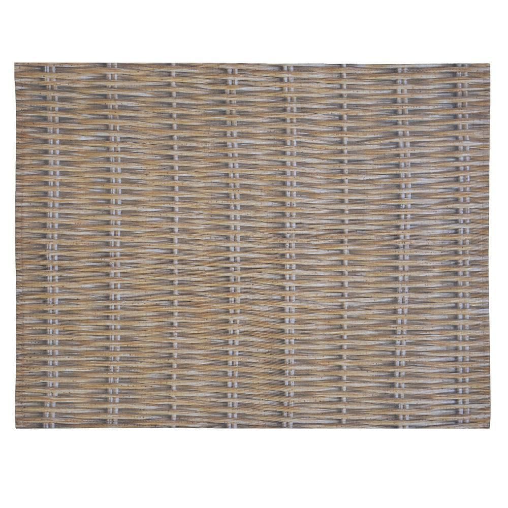 Jogo Americano 6 Peças Marrom 35X45Cm - Florarte