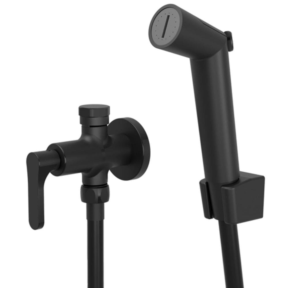 Ducha Higienica Derivacao Black Matte Tunis Fani 1745 Bk262