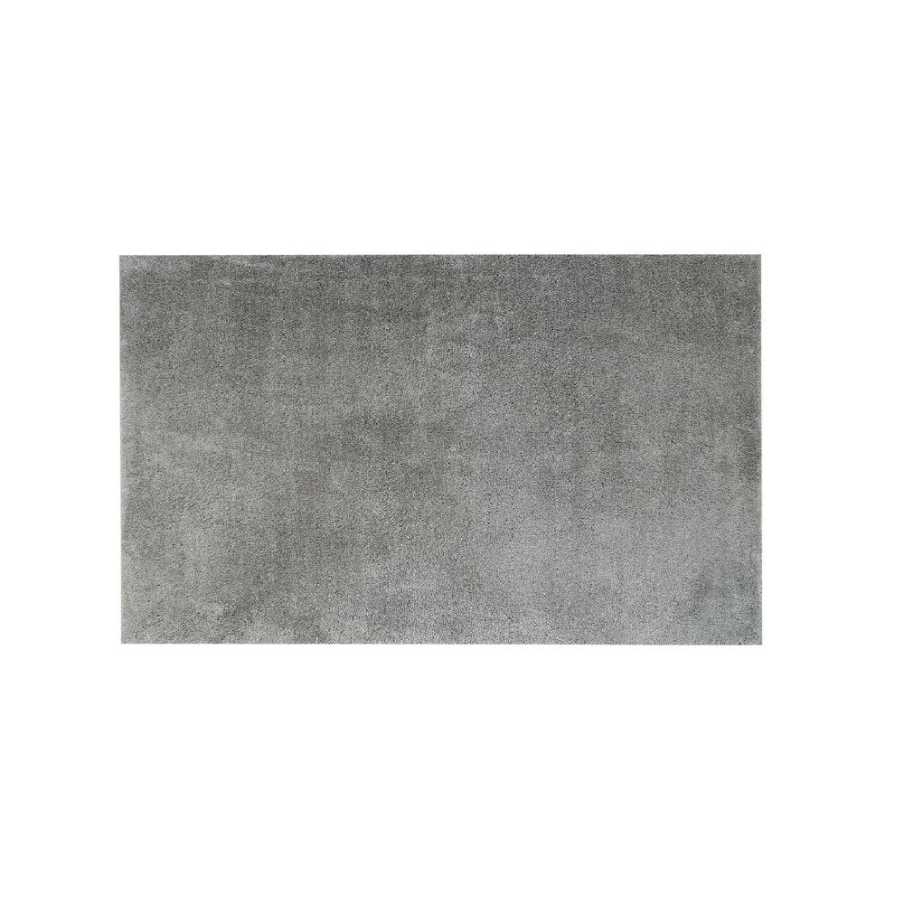 Tapete Majestic Jolitex 50X90Cm Macio E Antiderrapante Cinza