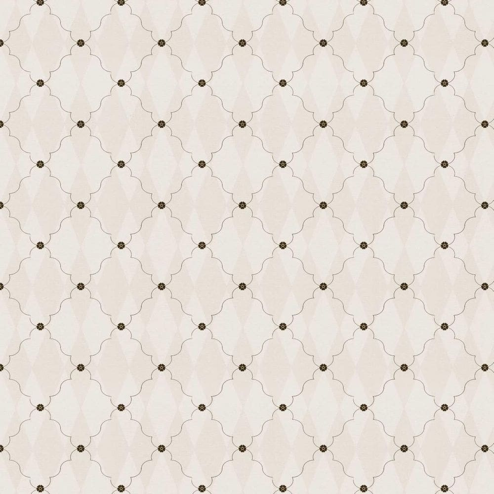 Papel De Parede Lavável Abstrato Linhas Sinuosas 6M