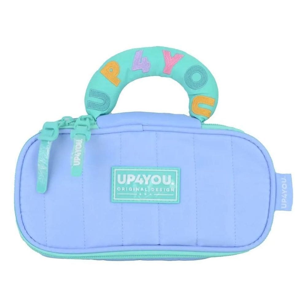 Estojo Escolar Infantil Luxcel Up4you Azul - Ei41725up