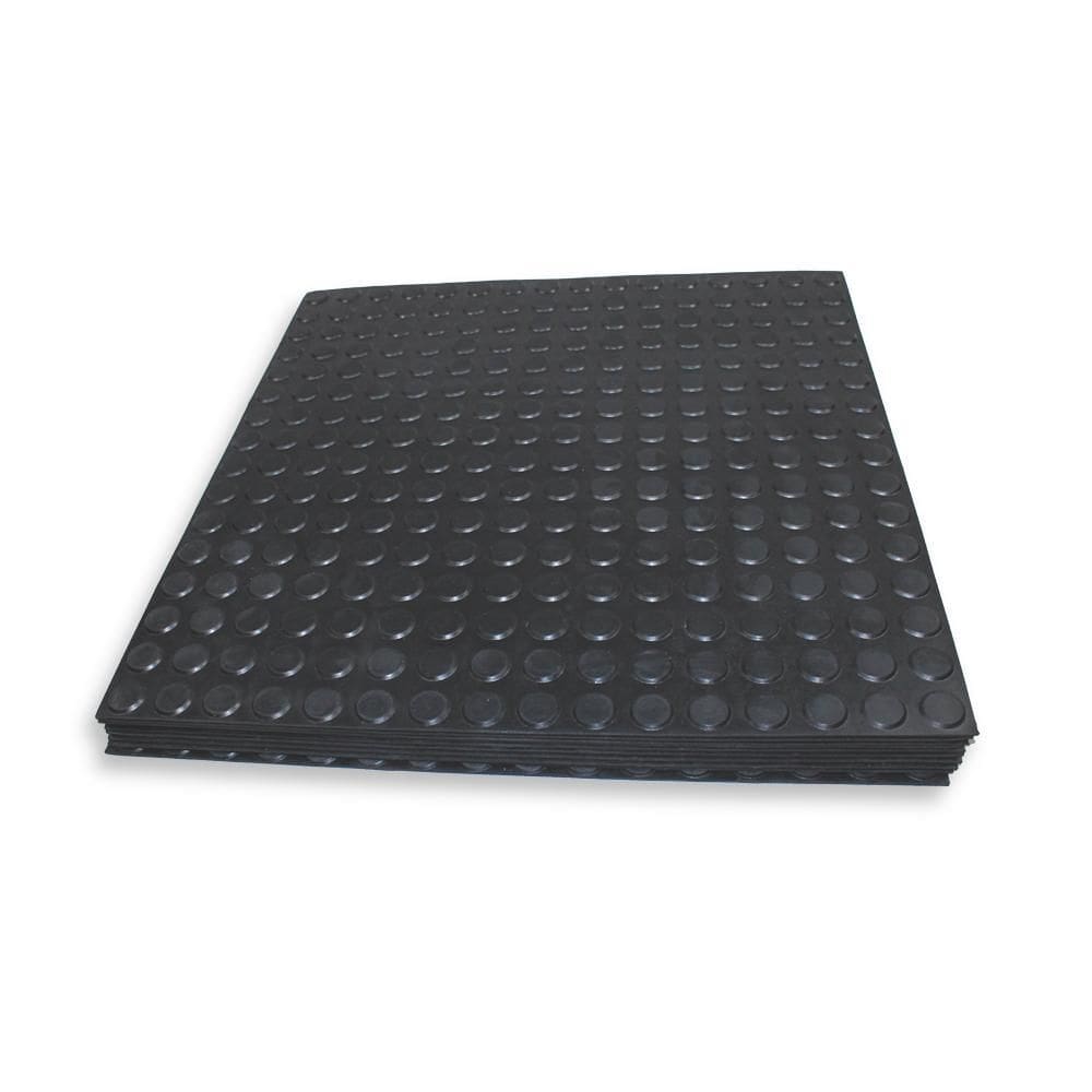 Placa Borracha Menco Moeda 3mm 50x50cm Antiderrapante 10