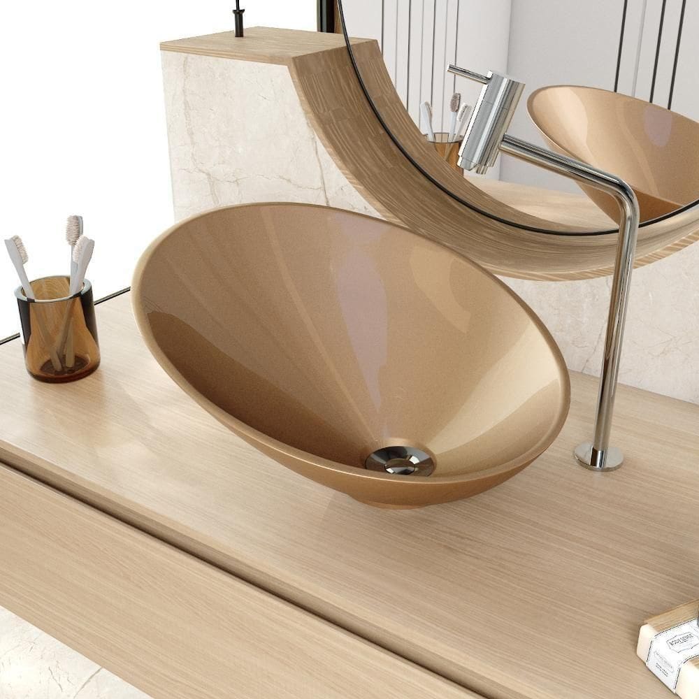 Cuba De Apoio Meia Lua Bm38w Cobre Cobre