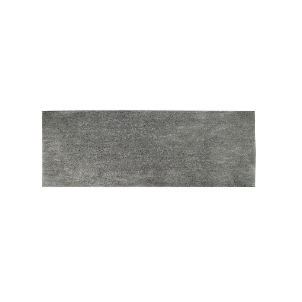 Tapete Majestic Jolitex 50X180Cm Macio Antiderrapante Cinza