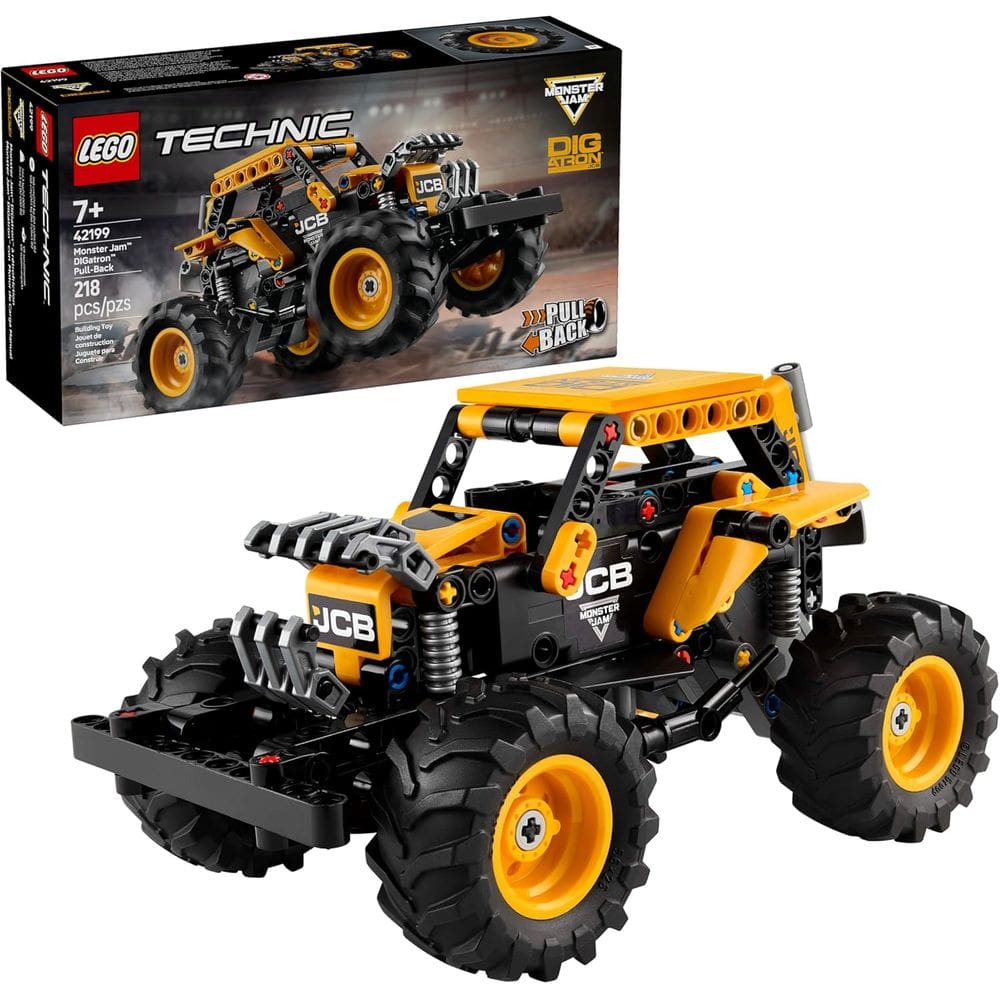 Monster Jam Digatron De Puxar