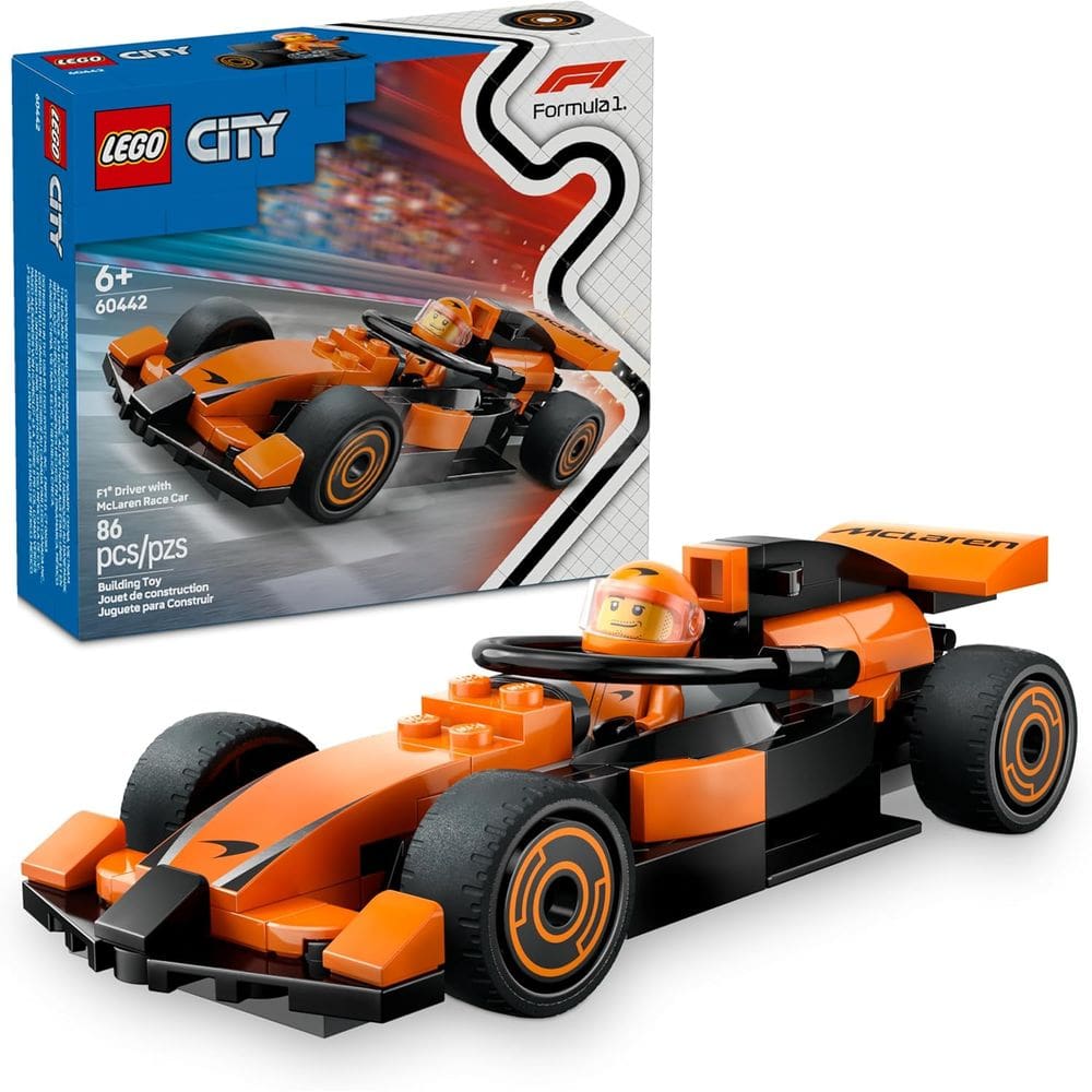 Piloto De F1 Com Carro De Corrida Mclaren