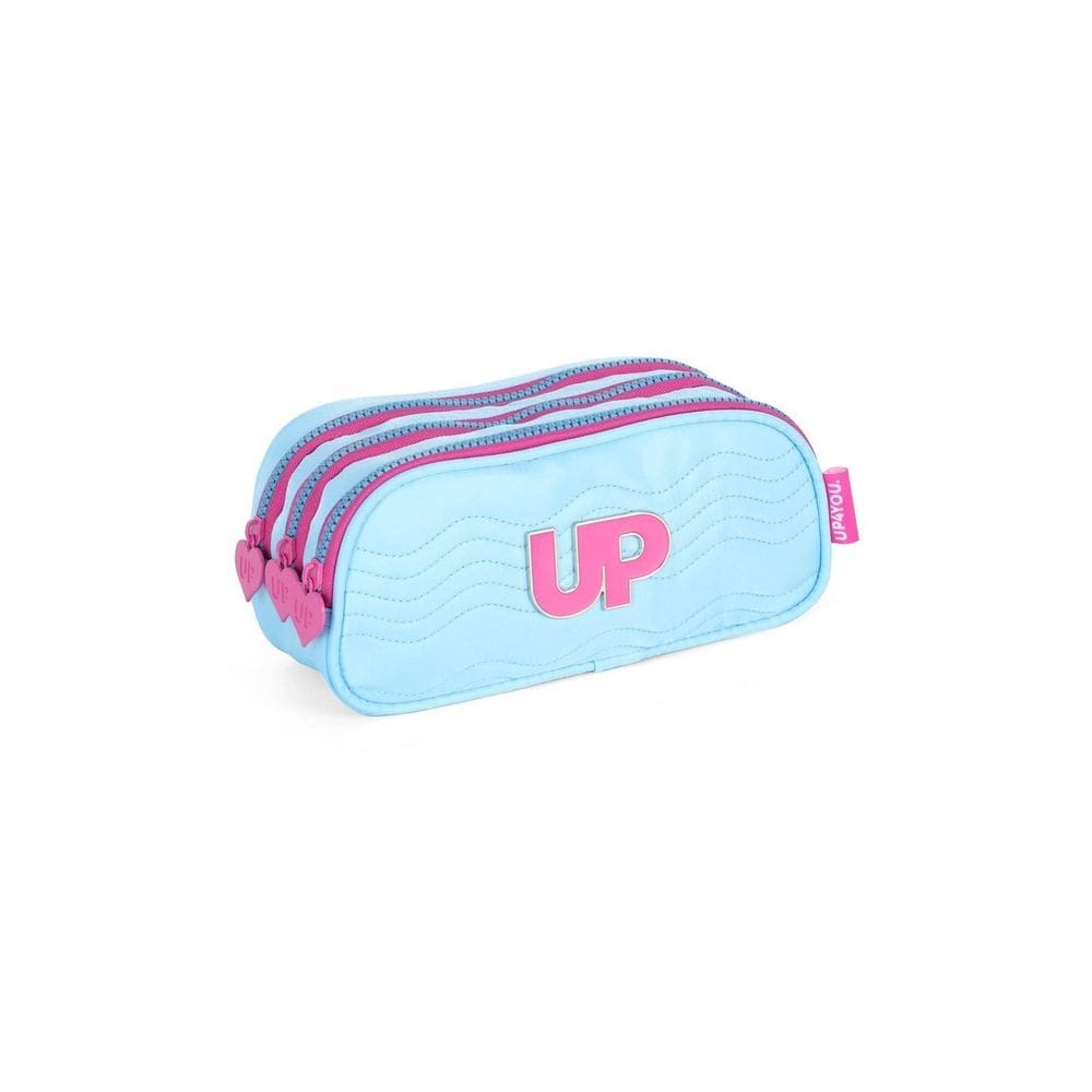 Estojo Triplo Up4you Et49175up-Tq Azul Turquesa