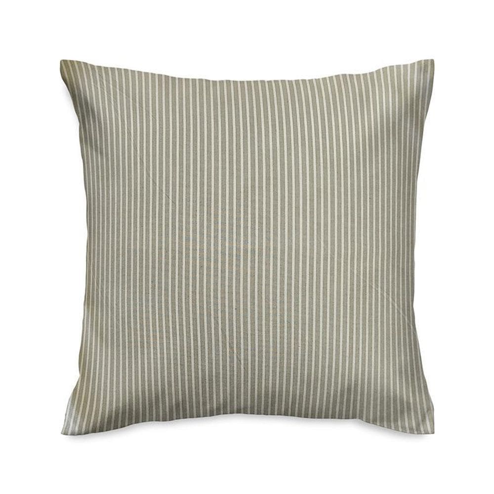 Capa De Almofada Vivain Listrado Bege