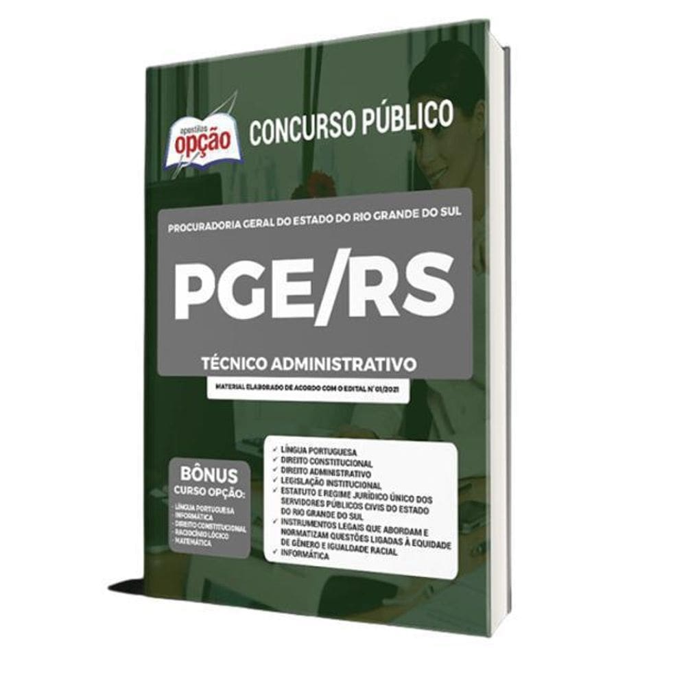 Apostila Concurso Pge Rs - Técnico Administrativo