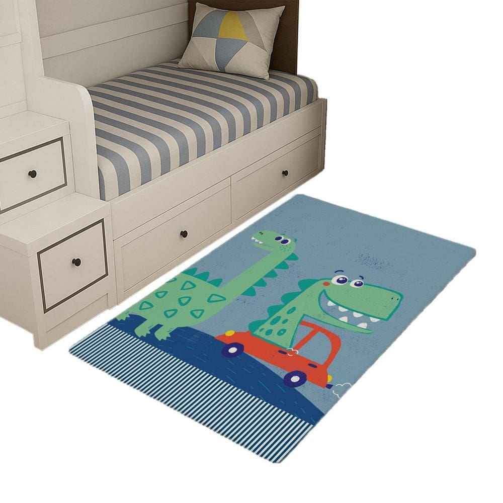 Tapete Infantil Estampado 1,00 X65 Decorativo Antiderrapante