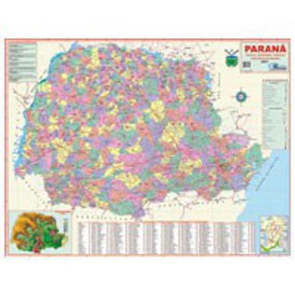 Mapa Periódico Estado Do Paraná