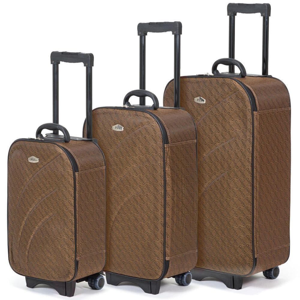 Conjunto Mala De Viagem Com 3 Peças Mala P Medida Anac