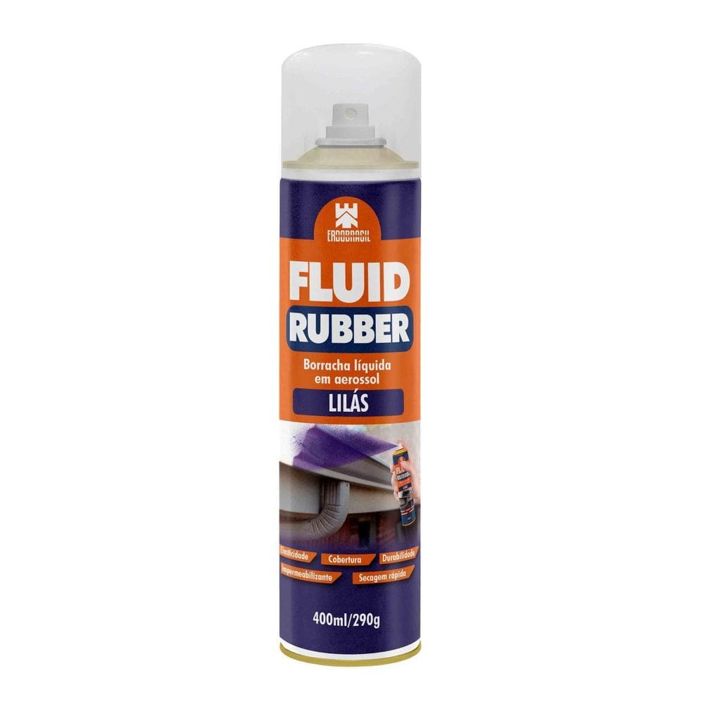 Borracha Líquida Lilás - Fluid Rubber 400Ml/290G