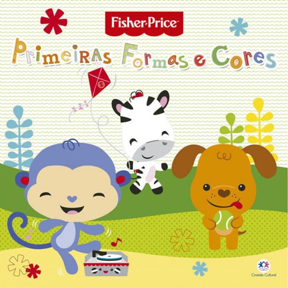 Livro Fisher-Price - Primeiras Formas E Cores