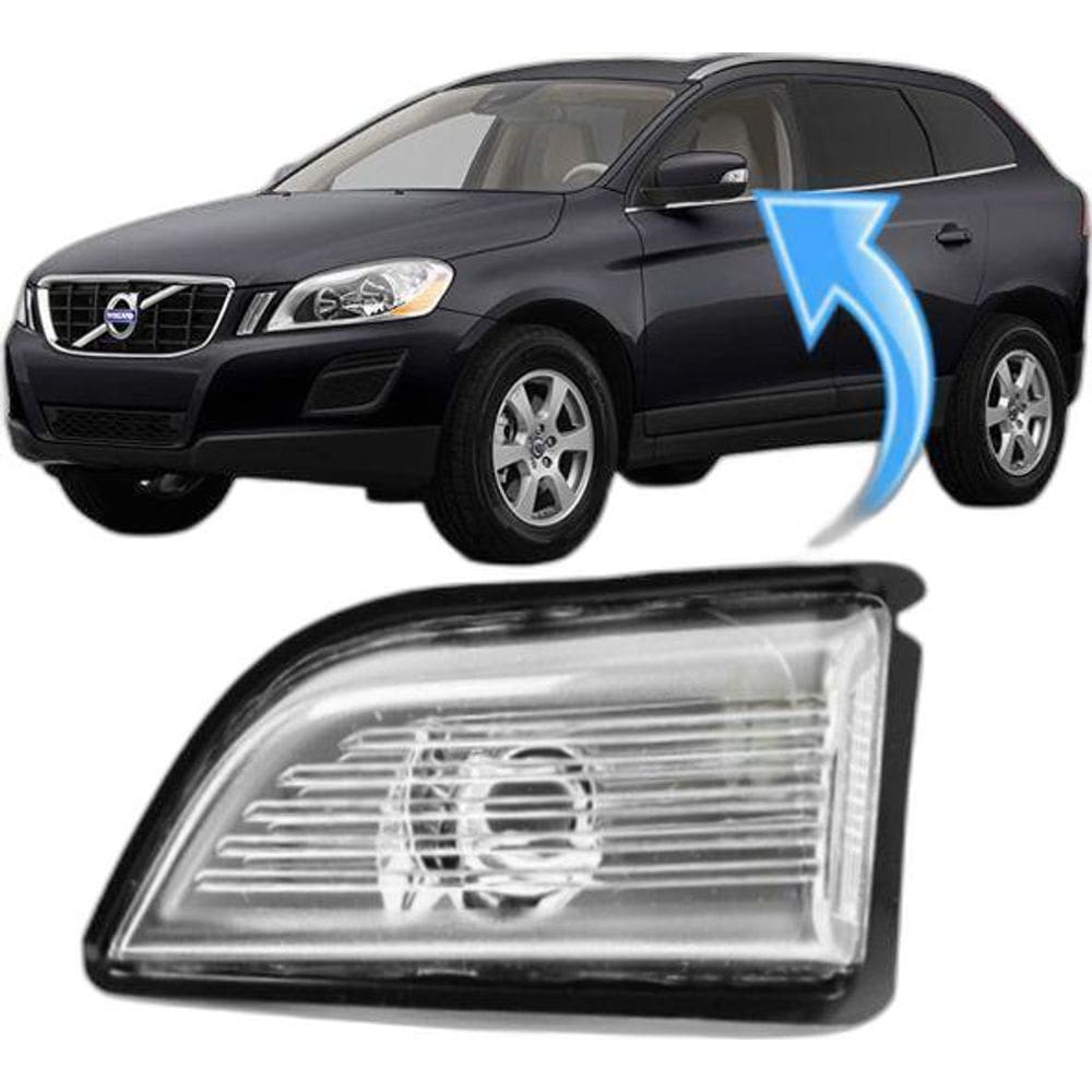 Pisca Seta Retrovisor Volvo Xc60 De 2009 À 2013 Ld Esquerdo