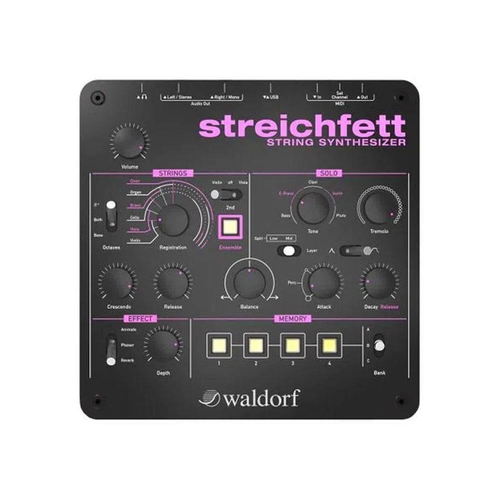 Modulo Waldorf Streichffet Sintetizador Strings Polifônico