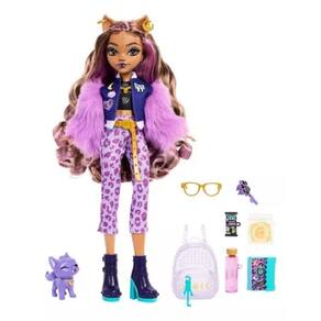 Monster High Core Boneca Clawdeen Wolf 25 Cm Novo Visual Com Monster Pet e Acessorios - Mattel