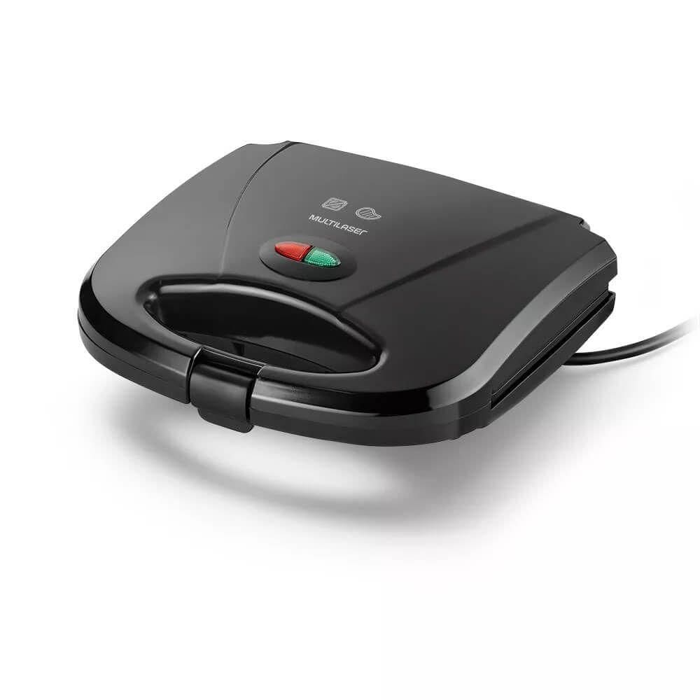 Sanduicheira Multilaser Minigrill Gourmet 750W Preta 110V
