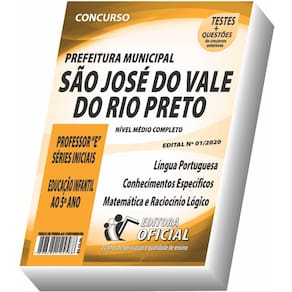 Apostila São José Do Vale Do Rio Preto - Professor E