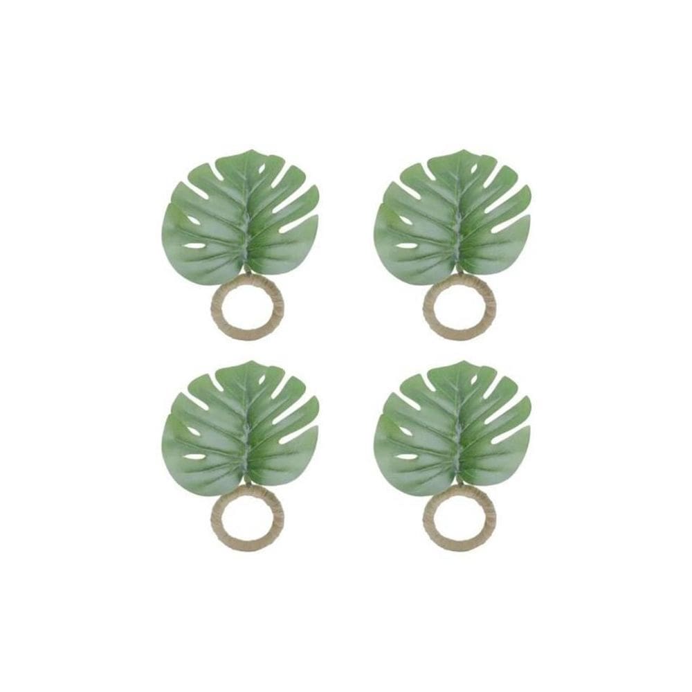 Conjunto 4 Anéis Para Guardanapos Costela De Adão