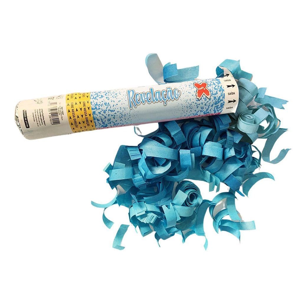 Lancador De Confete Revelacao Menino