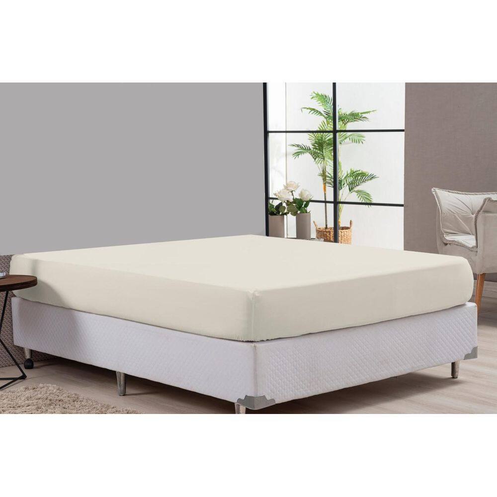 Lençol Algodão Palha Casal King Hospedaria Clinica Hotel