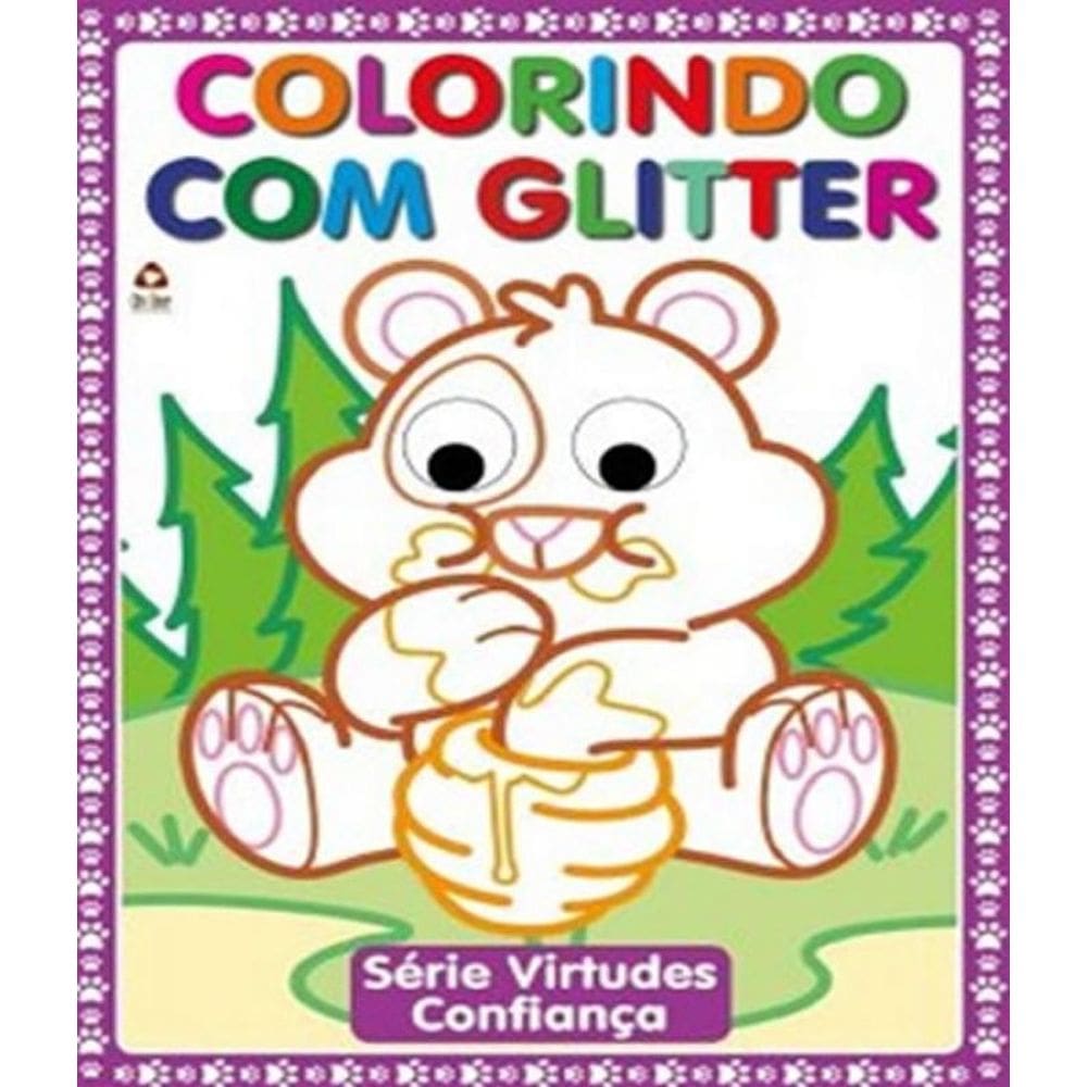 Livro Bichinhos Fofinhos - Colorindo Com Glitter
