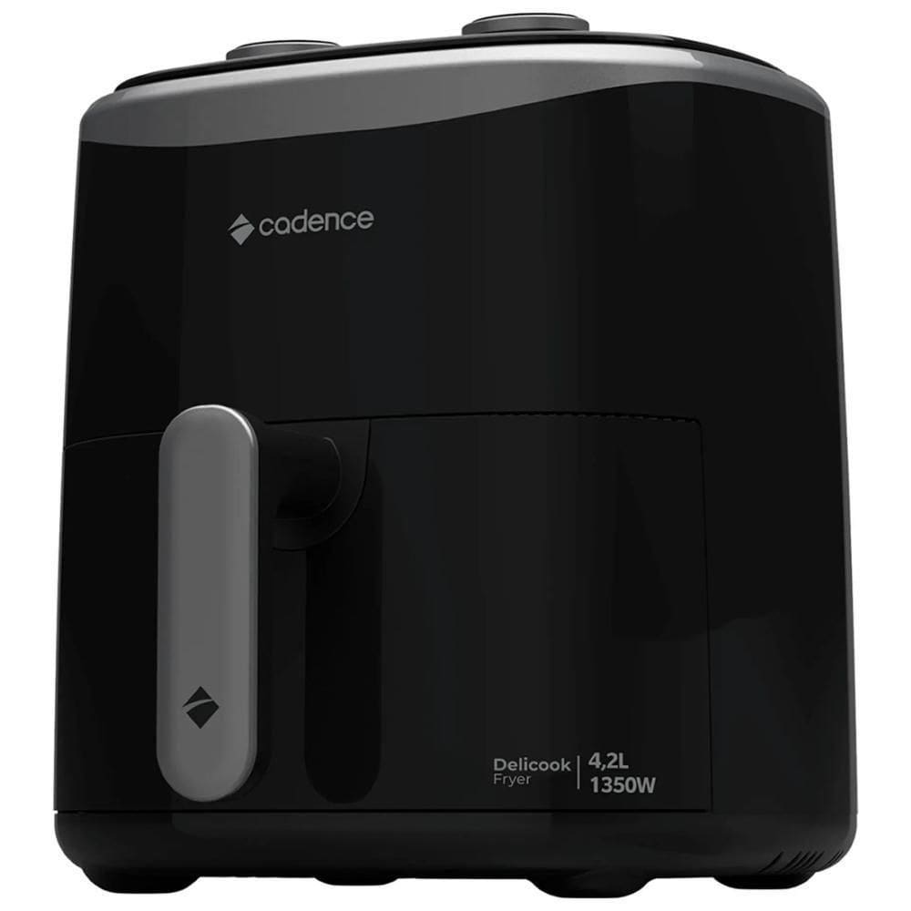 Fritadeira Air Fryer Cadence 4.2l Frt420 1350w - Frt420-127 Preto 110 Volts