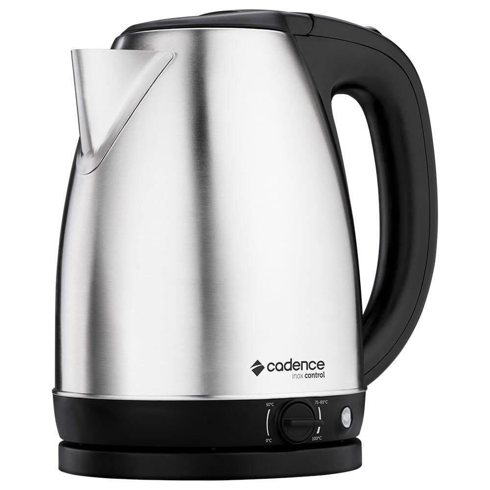 Chaleira Elétrica Cadence Inox Control 1,8L 220V