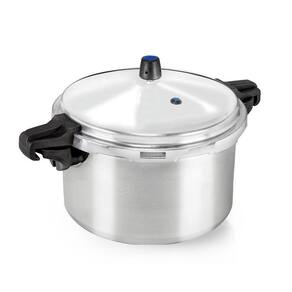 Panela De Pressão Profissional 30 Cm 12 L Em Alumínio Polido Nigro