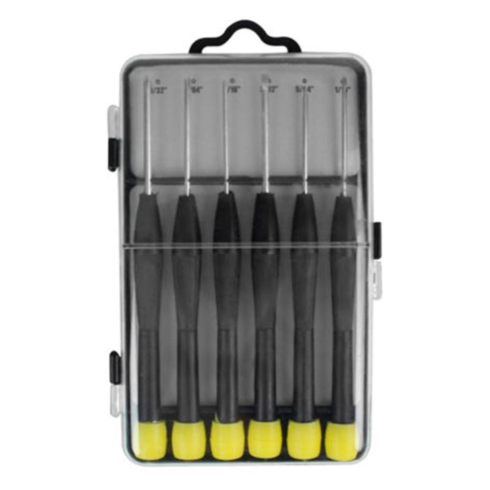 Kit 6 Chaves De Precisão Chaves De Fenda E Philips 056-0103