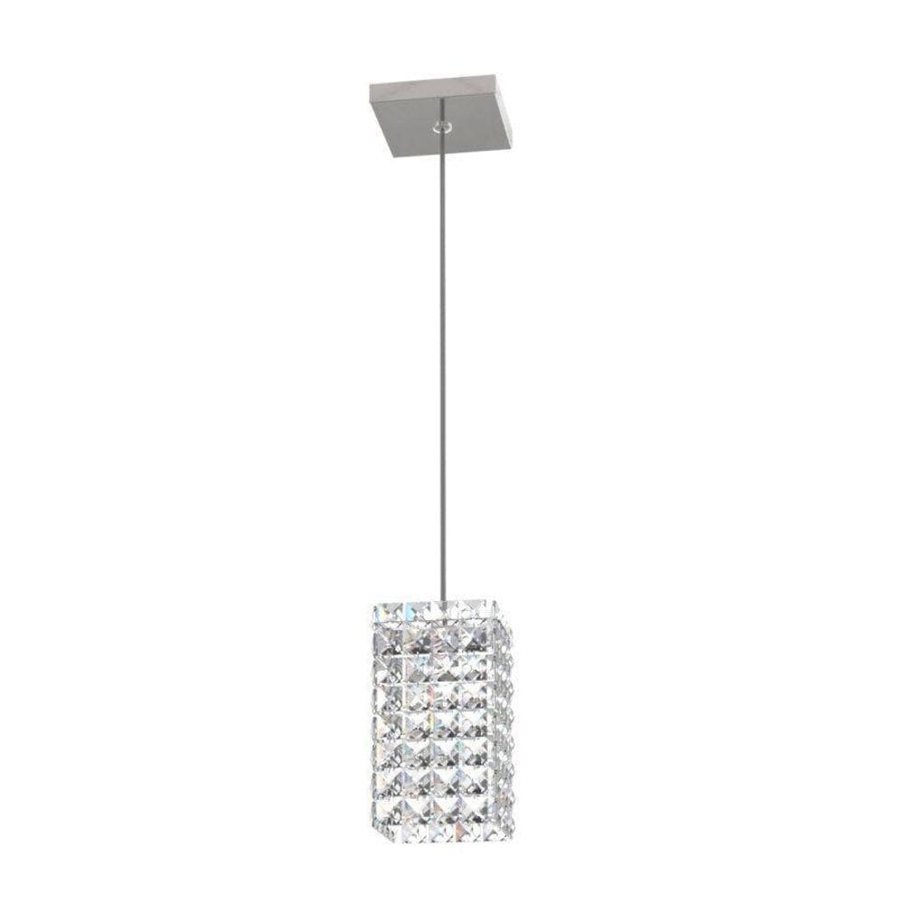 Luminária Pendente De Cristal 11cm Mesa Balcão