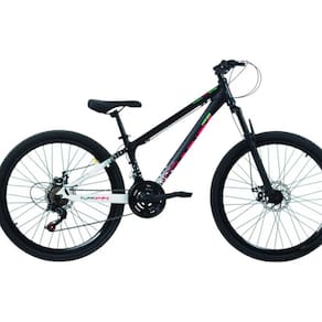Mountain Bike Vikingx Freeride Tuff 44 Aro 26 Preto e Branco