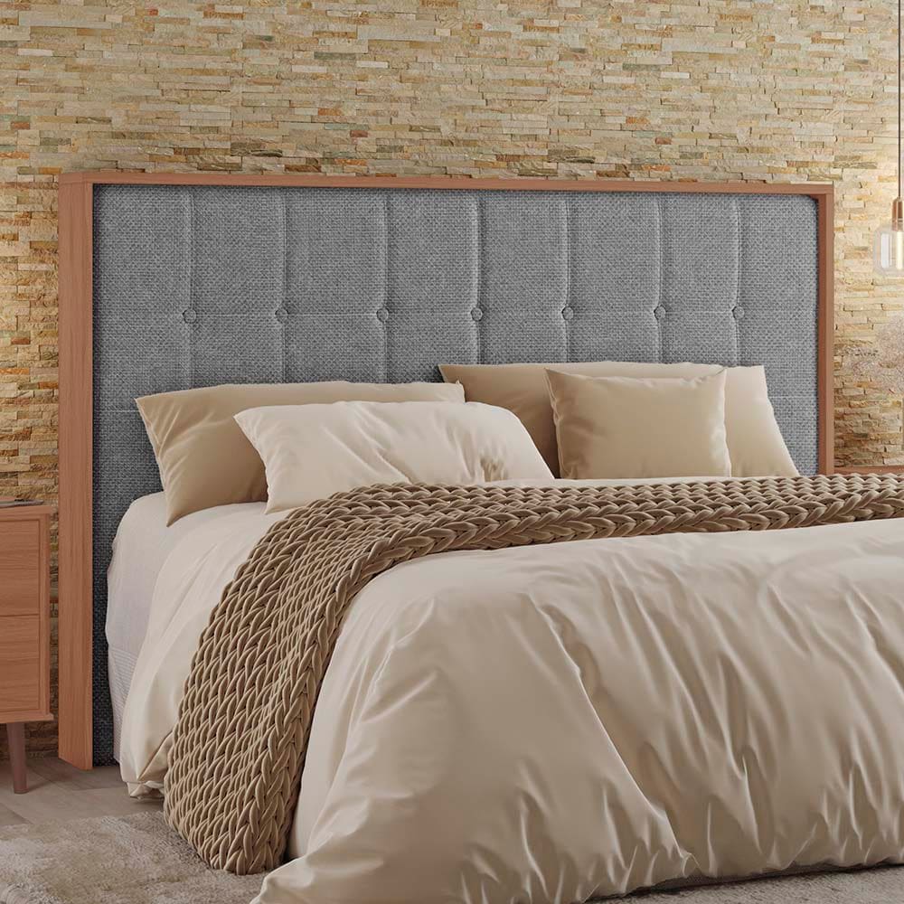 Cabeceira Priscila Queen Acolchoada 100% MDF Tuboarte