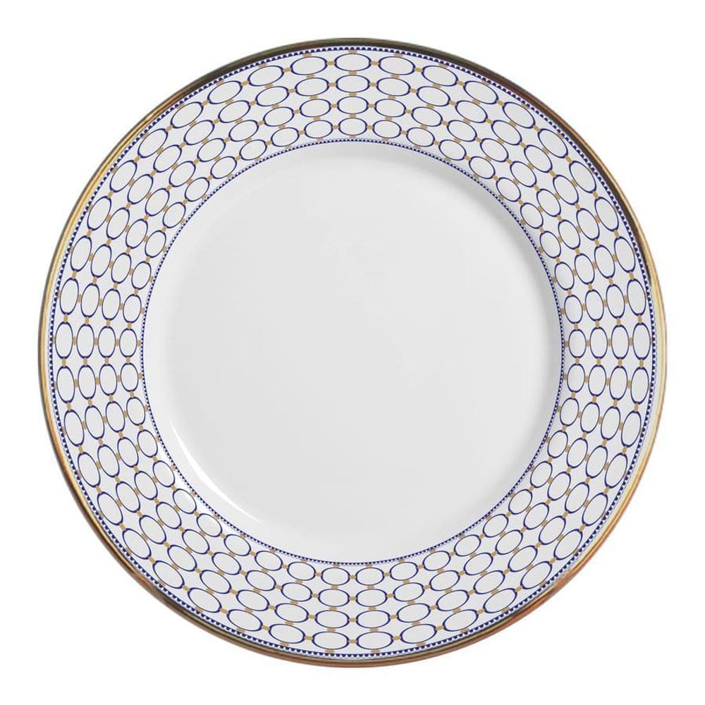 Conjunto 6 Pratos Fundo Acanthus Alleanza 25cm Azul