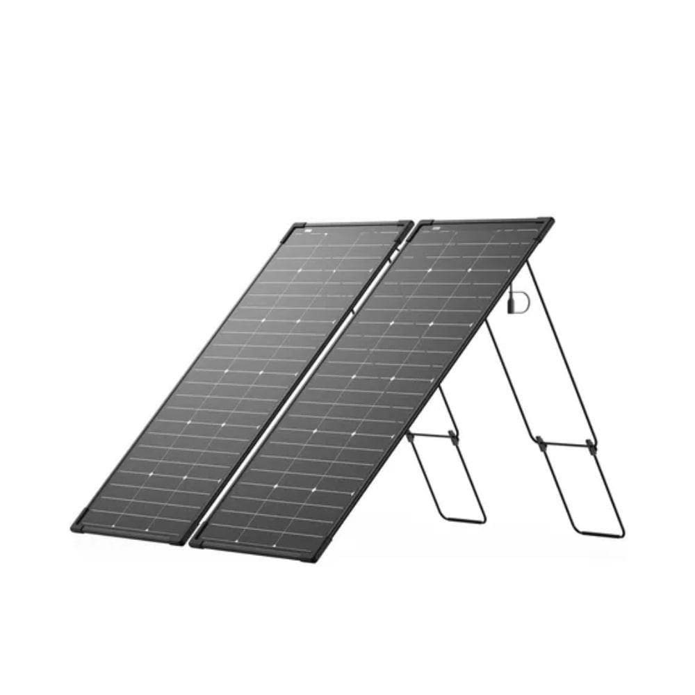 Kit Com 2 Placas Solar Portatil Bifacial Modular 125W Ecoflow