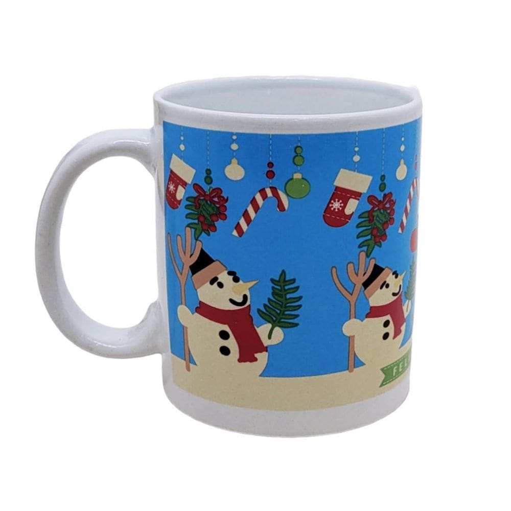 Caneca Natal Wincy Natal Em Cerâmica Estampas Natalinas