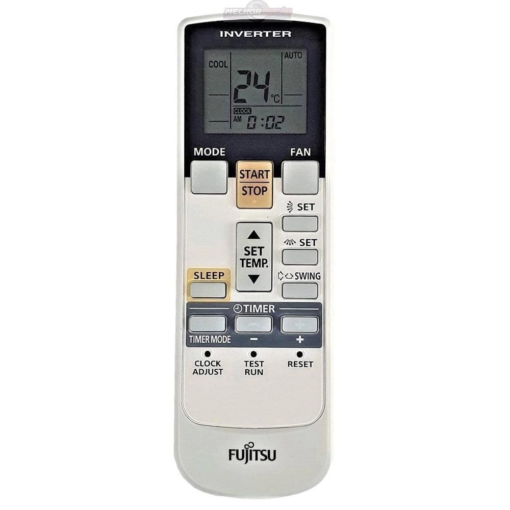 Controle Remoto Ar-Ry22 9314990502 Ar Split Fujitsu Inverter