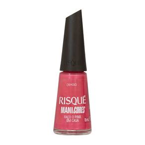 Esmalte Risqué Cremoso Mani Cores Faço o Pinx em Casa 8ml