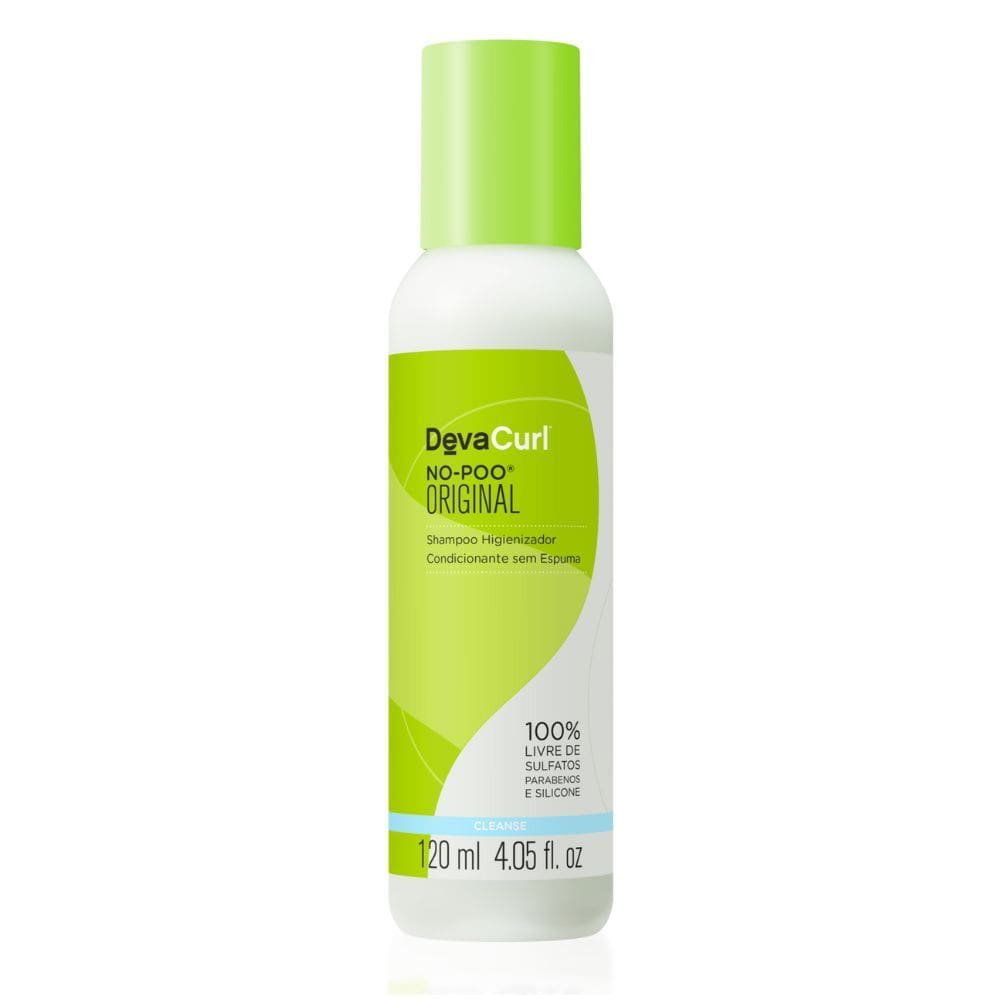 Shampoo Higienizador DevaCurl No-Poo Sem Espuma 120ml