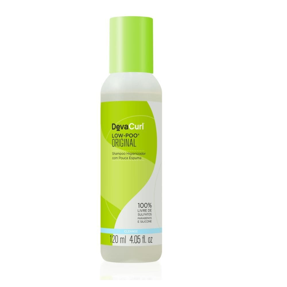 Shampoo Higienizador DevaCurl Low-Poo Sem Espuma 120ml